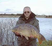 Graham Huggett with a Mirror of 20lb 12oz